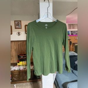 New. St johns bay size L long sleeve women top.  Will bundle